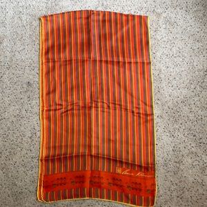 Vintage Anne Klein 100% Silk Scarf